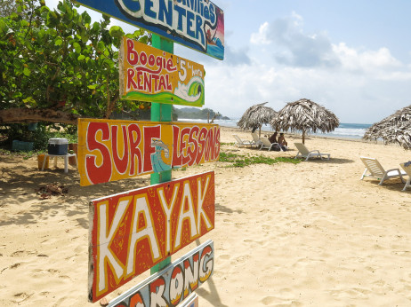 red frog beach Bocas del Toro
